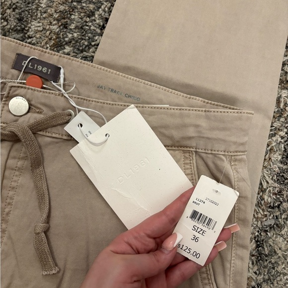 DL1961 Jay Track Chino Pants Sz 36 NWT | DL1961 Men Chino Pants In Brit NEW - - Picture 5 of 13